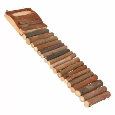 £5.95 • Buy Small Animal Ladder Trixie Natural Living Hamster Gerbil Mice Food Bowl 7 X 27cm