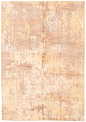 Traditional Hand Loomed Oriental Carpet 5'2  X 7'7  Viscose Area Rug • $385.20