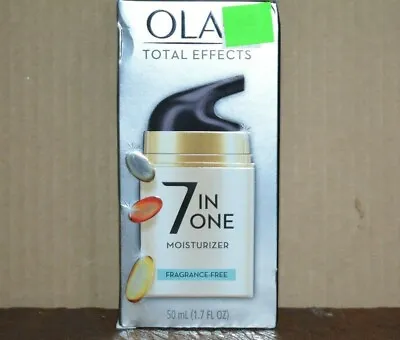 Olay Total Effects 7 In 1 Moisturizer  ( 1.7 Oz ) Fragrance Free • $23.98