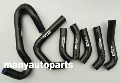 Black Silicone Hose Husqvarna Husky Wr400/xc400/cr430/wr430/xc430 1984-1988 86 • $35