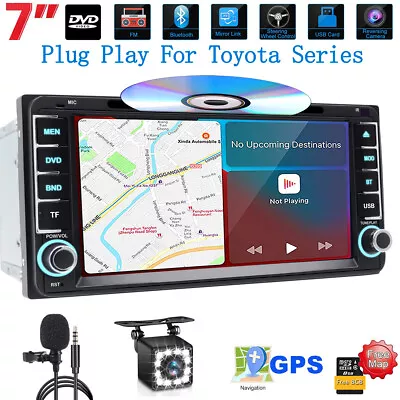 For Toyota Tundra RAV4 4Runner Prado Camry Car CD DVD Radio Stereo GPS Unit • $124.98