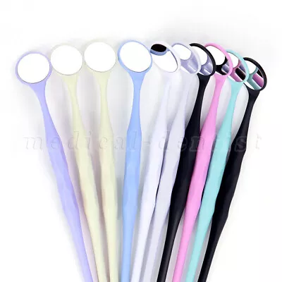 Dental Mirror Autoclavable Front Surface Exam Reflector Oral Mirror 10PCS DL • $12.99