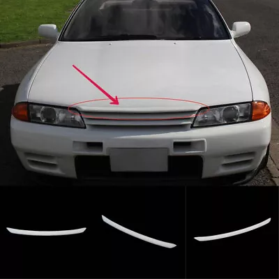 For Nissan Skyline R32 GTR GTS Bonnet Hood Lip AddOn Trim Bodykits FRP Unpainted • $136.16