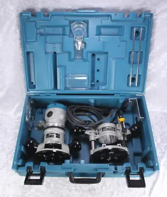 2002 Makita RF1101 Variable Speed Router + Plunge Router Base Case More 2 1/4 HP • $329.95