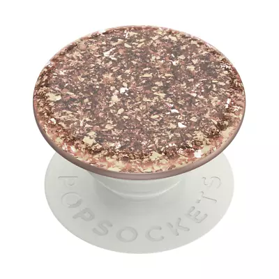$26.95 • Buy PopSockets PopGrip Phone Grip Stand Mount Holder Swap - Confetti Rose Gold