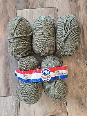 5 Lana Moro PELAGE  Super Soft Wool Blend Olive Green 915 1.76 Oz Each • $16.99