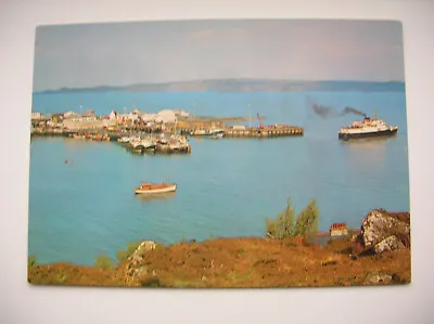 Mallaig Harbour Postcard – Skye Ferry And Fishing Boats Etc. (J Arthur Dixon) • £2.99