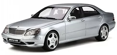 2000-06 S-Class MERCEDES BENZ S55 AMG W220 SILVER OT292 1/18 Scale OTTOMOBILE • $139.97