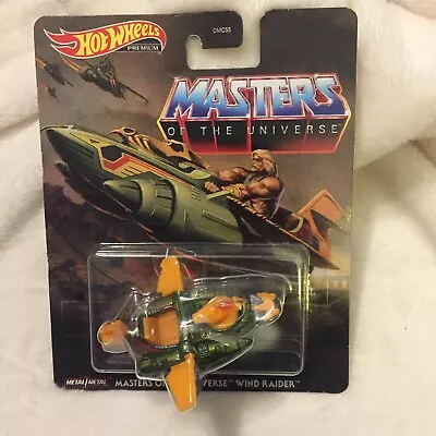 Hot Wheels Premium - Masters Of The Universe MOTU - Wind Raider (GJR36) NIB • $9.95