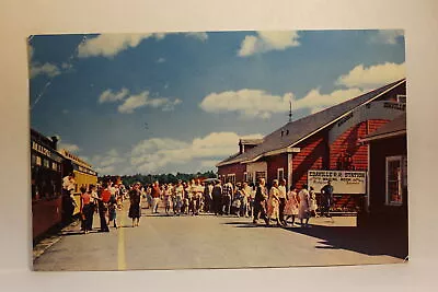 Postcard Edaville Railroad Edaville Station South Carver MA F27 • $1.95