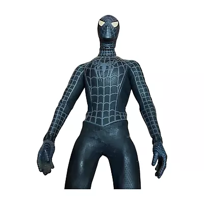 MEDICOM TOY Real Action Heroes 1/6 SPIDER MAN 3 Black Used • $85