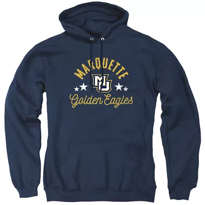 Marquette University Adult Pullover Hoodie Golden Eagles Navy S-3XL • $44.99