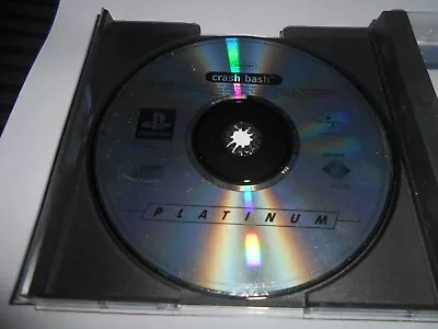 PS1 Game Crash Bash Platinum  (DISC ONLY)    FREE UK P&P • £13.99