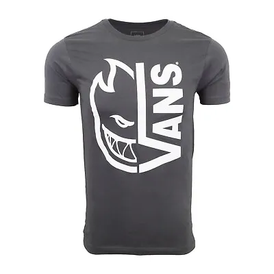 Vans Mens Spitfire T Shirt Premium Charcoal • $15.99