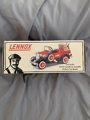 Lennox 1:8 Scale 1935 Gendron Lasalle Pedal Car Bank #34M45 • $30