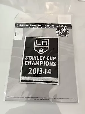 LA KINGS 2013-2014 NHL STANLEY CUP CHAMPIONS JERSEY PATCH Officially Licensed • $15