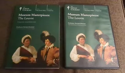 Great Courses - Museum Masterpieces: The Louvre 2 DVDs & Guidebook 2006 Lib • $6