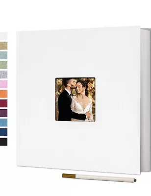 Vienrose Large Photo Album Self Adhesive For 4X6 8X10 Pictures Scrapbook Album D • £17.99