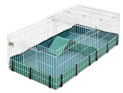 Guinea Habitat Plus Guinea Pig Cage By MidWest W/ Top Panel 47L X 24W X 14H • $92.90