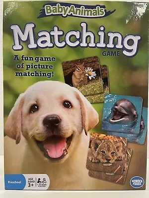 Wonder Forge Baby Animals Matching Memory Game For Boys & Girls Ages 3 To 5 • $13.74