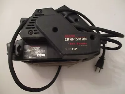 VTG Sears  Craftsman 2-1/2 X16  Belt Sander 2/5HP Model 315.117111  With EXTRA'S • $94.99