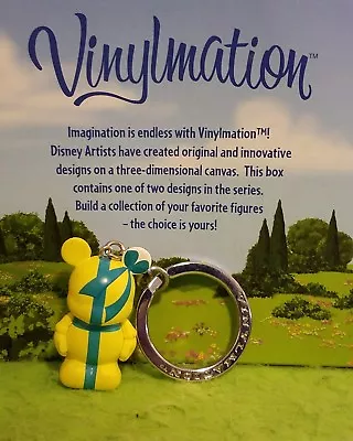 DISNEY Vinylmation 1.5  Park Set 1 Jr Junior Celebrations Present Gift Name Tag • $5.99