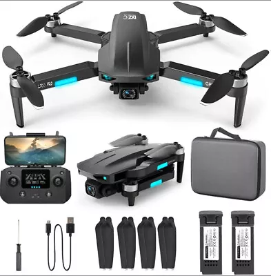 Drone With 4K Camera 5G GPS FPV RC Quadcopter APP Control Brushless +2 Batteries • $134.88