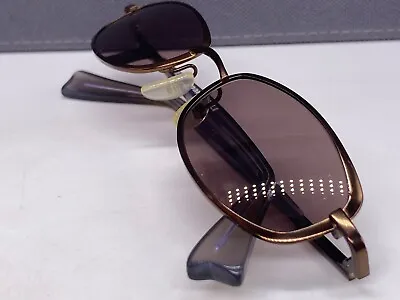 Alain Mikli Sunglasses Woman Braun Rectangular Oval Vintage 90er 7709 • £50.28