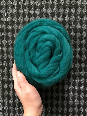 2 Oz Ireland Merino Wool Roving 22.5 Micron For Spinning Felting Weaving • $5.75