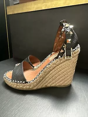 Valentino Rockstud Wedges  • $350