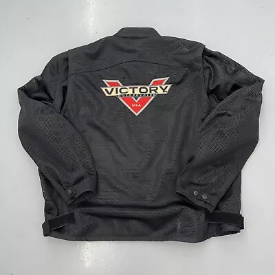 Victory Motorcycles Mesh Riding Jacket Elbow Pads Men’s 3XL • $149.99