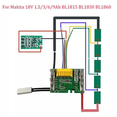 18V Replacement Battery PCB Circuit Board For Makita BL1815 BL1830 BL1860 • $10.24