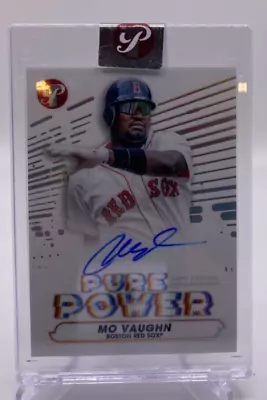 2022 TOPPS PRISTINE MO VAUGHN AUTO ENCASED BOSTON Red Sox • $19.99