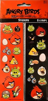 $1.98 • Buy Angry Birds Stickers New Sealed 8 Strips Free Ship Sale!! !!