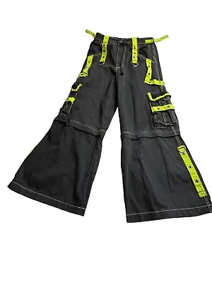 VINTAGE TRIPP NYC Pants Mens 30x31 Dang Goodman Goth Rave Convertible Zip Off • $143.99