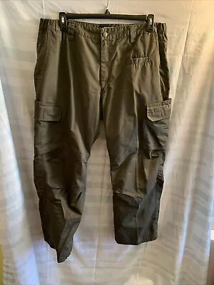 Men's LA Police Gear Tactical Cargo Pants In Green Size 40 X30 • $19.99