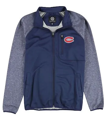 NHL Mens Montreal Canadiens Track Jacket Blue Large (Regular) • $28.22