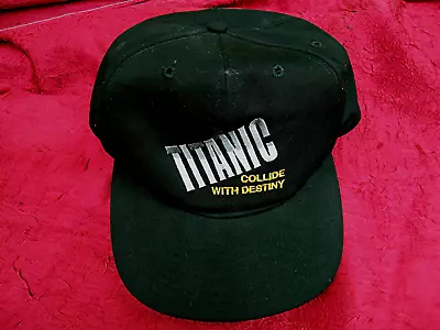 Titanic 1997 Movie Official Original Vintage Hat Cap James Cameron Rare Promo • $37.99