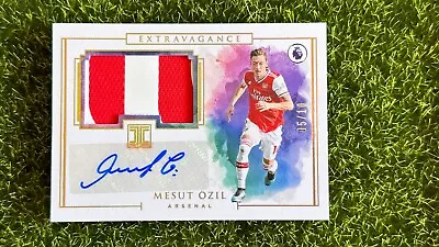 2019-20 Impeccable Extravagance MESUT OZIL Patch Auto #5/10 GOLD Arsenal Germany • $559.99