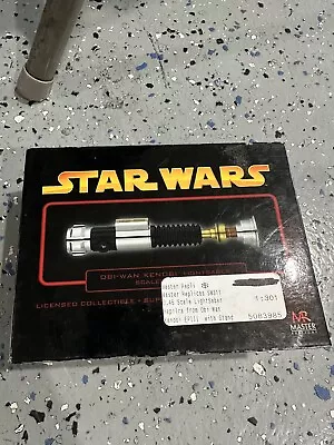 Star Wars Master Replicas Obi-Wan Kenobi Lightsaber Scaled .45 SW-311 • $55.99