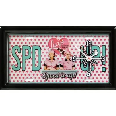 I Love Lucy Chocolate Speed It Up Clock • $24.99