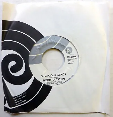 MERRY CLAYTON 45 Oh No Not My Baby Suspicious Minds ODE Soul 1972 MINT- Bb1642 • $13