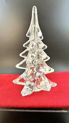 Vintage Lead ‘clear’ Crystal Christmas Tree • $8.75