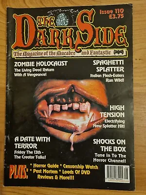 DARK SIDE Magazine Horror Movies Issue 110 • £2.95