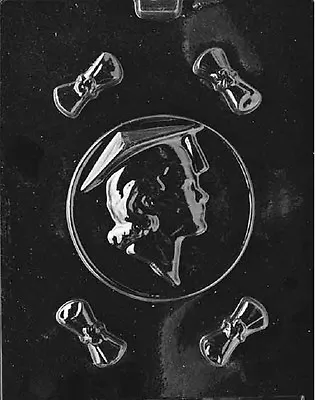 $7.95 • Buy M017 Female Graduate Chocolate Candy Soap Mold With Instructions 