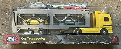 Plastic Articulated Car Transporter Plus Cars FREEPOST • £12.99