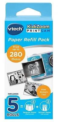 VTech KidiZoom Printcam Paper Refill Pack - 5 Rolls Per Pack  • $8.95