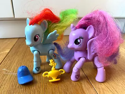 My Little Pony Explore Equestria Toy Figures - Rainbow Dash & Twilight Sparkle • £5