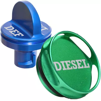 Diesel Fuel Cap For Dodge Ram Combo Pack - Magnetic Diesel Fuel Cap & DEF Cap • $9.03