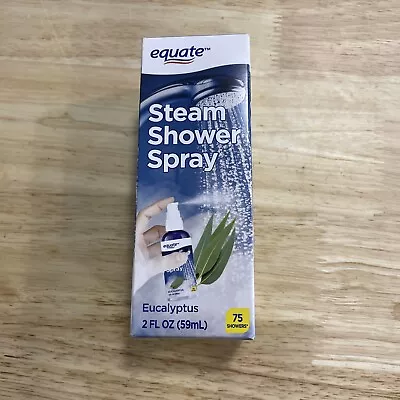 Equate Steam Shower Vapor Liquid Spray For Sinus Decongestant Eucalyptus 2 Oz • $12.99